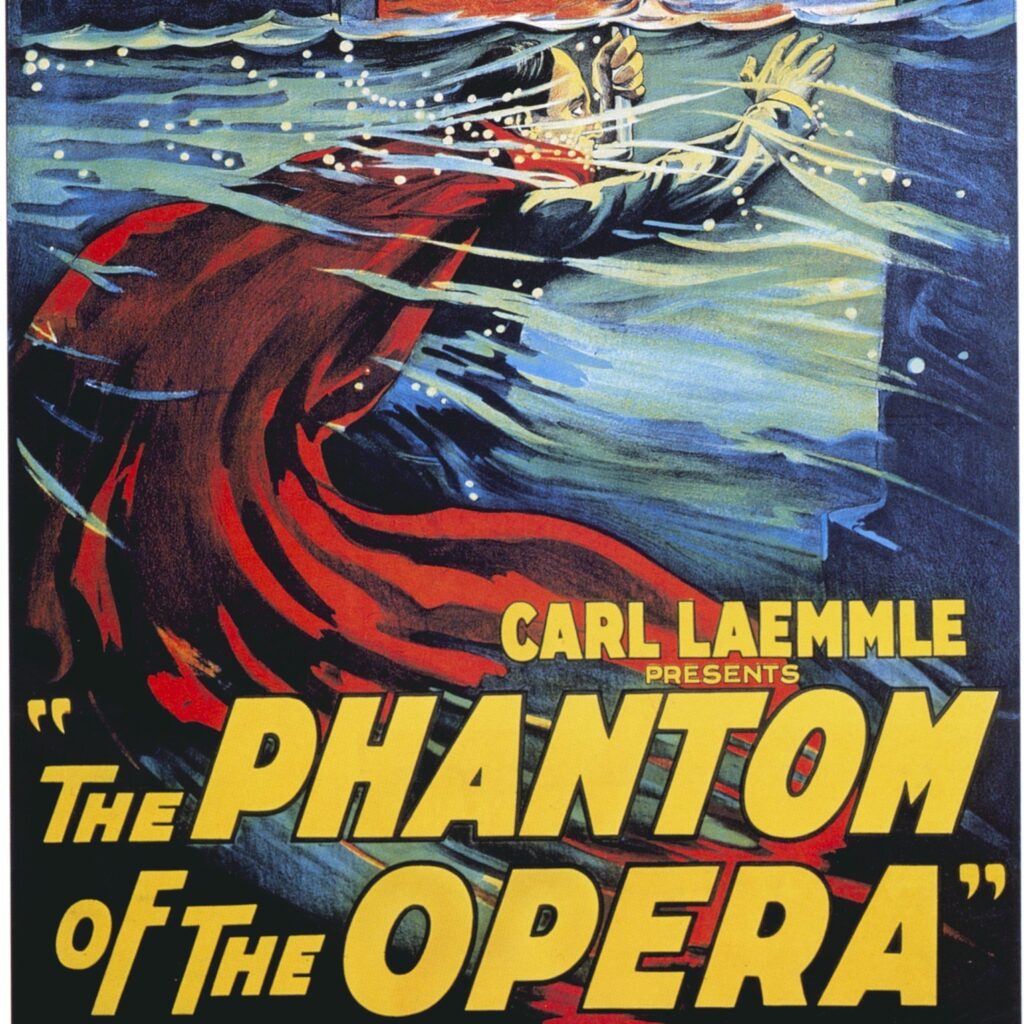 An icon in silent films.